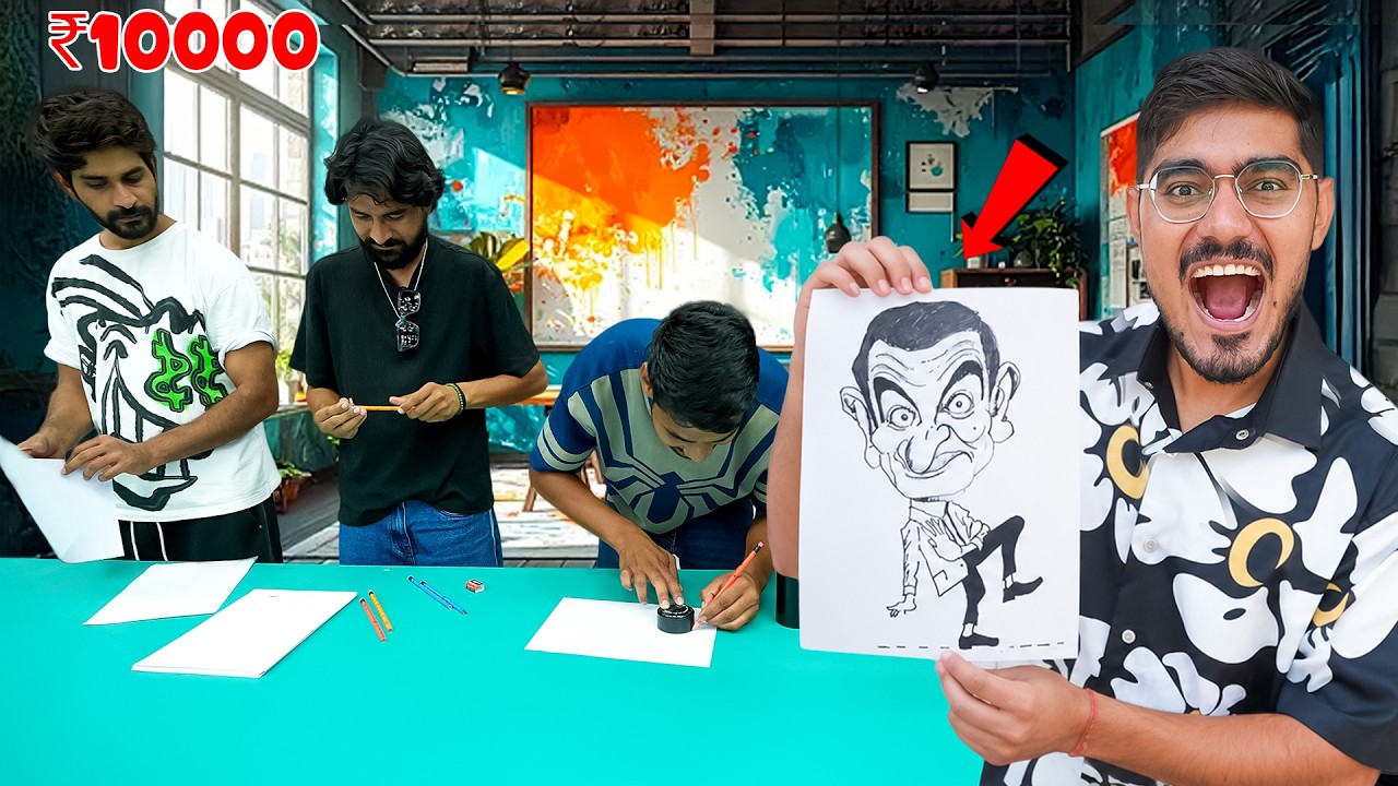 ₹10000 Drawing Art Challenge | अच्छी पेंटिंग बनाओ और जीतो 10 हज़ार | 24V-24H Challenge