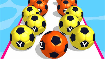 A-Z Run 🔵🟡❤️ MAX LEVELS All Levels Gameplay Walkthrough Android, iOS BIG UPDATE!!!