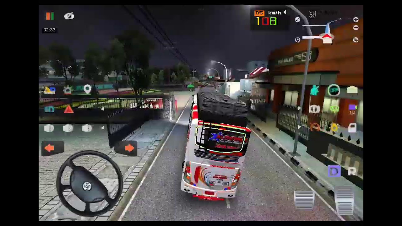 🔴🛣️Bus simulator Indonesia Different Map Mod Full Passenger Load Android Gameplay Video