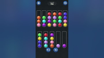 Ball Sort by Infinite Joy (V2): Levels 792, 793, 794
