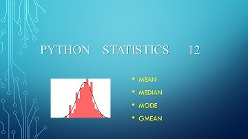 描述性统计上之均值、中位数众数等——Python统计12——Python程序设计系列115