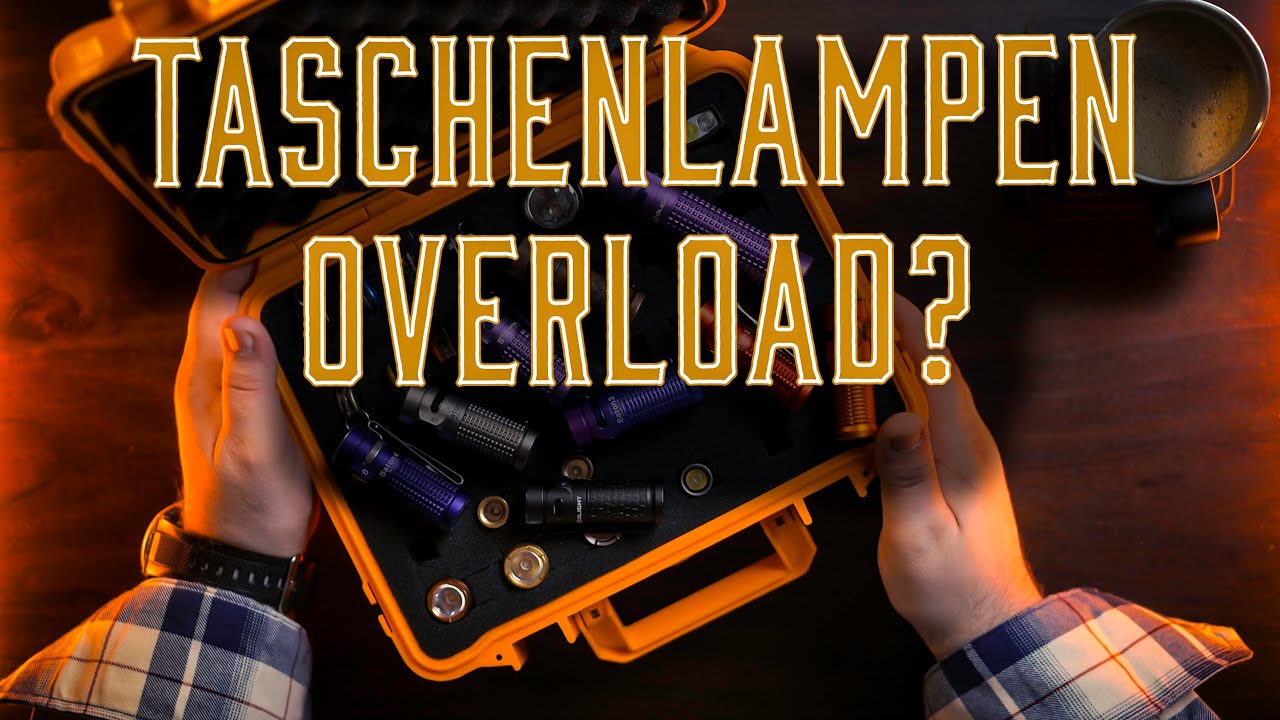 Übertreiben wir es mit den Taschenlampen?
