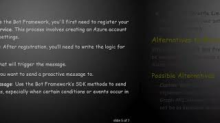 Sending Proactive Messages to Individual Users in Microsoft Teams