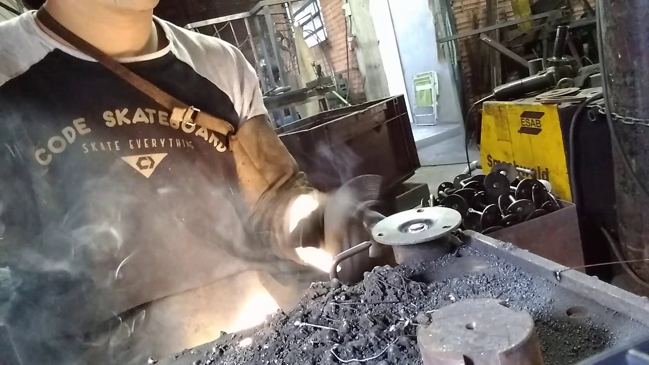 produção de suporte para corrimão