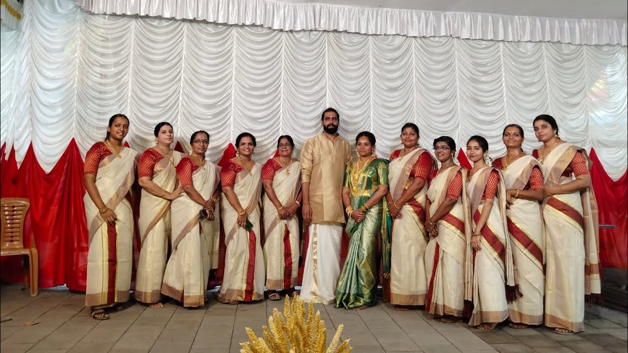 Nanmayerunnoru........Wedding special Thiruvathirakali @ Kaipamangalam