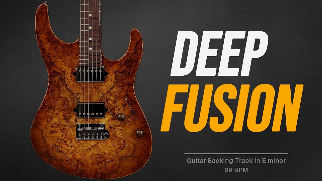Slow Fusion Backing Track in Em | Ambient Fusion