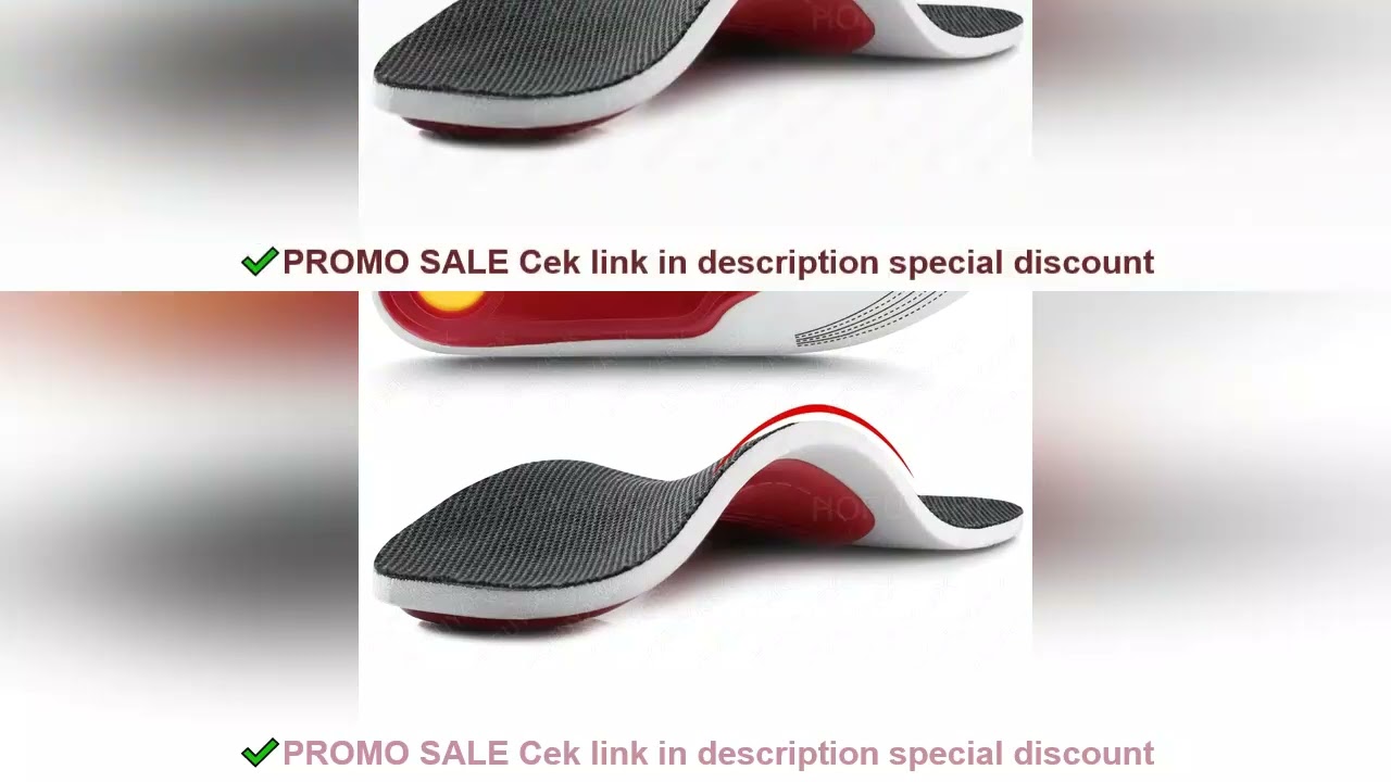 Orthotic Insole Men High Arch Support Flatfoot Orthopedic Insoles For Feet Ease Pressure Plantar Fas