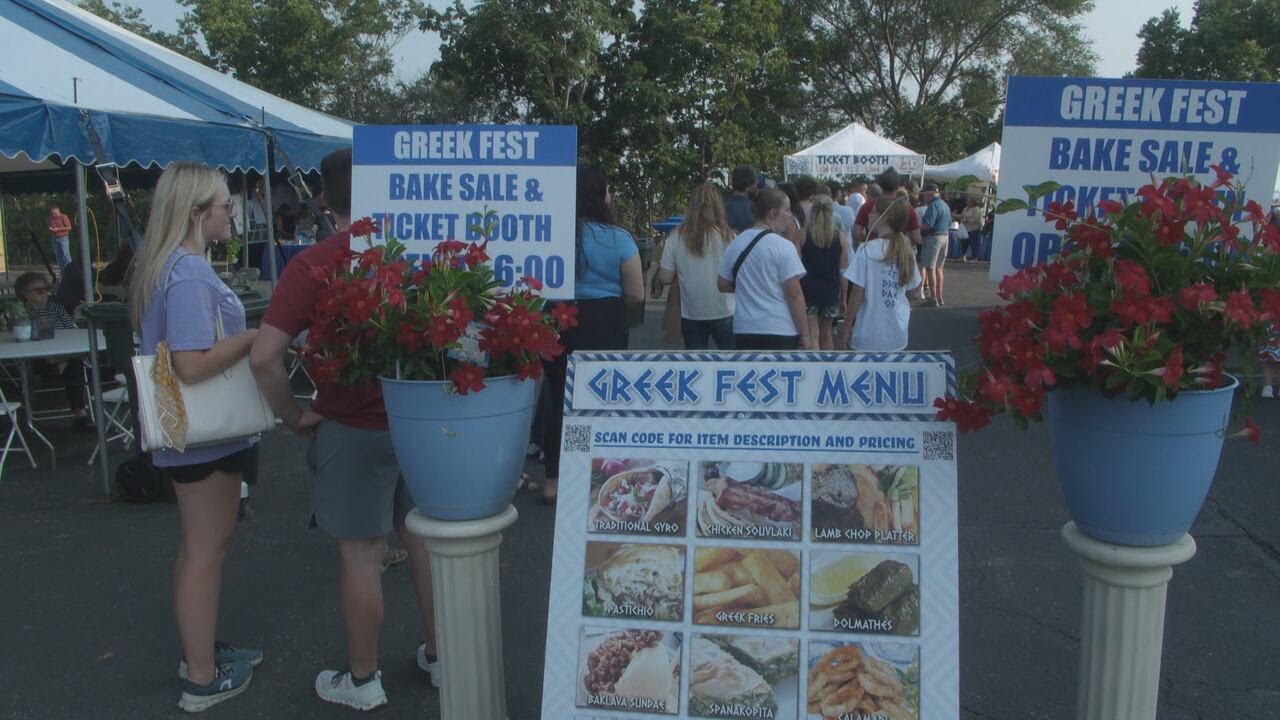 24th annual ‘Greek Fest’ is officially underway in Sioux City