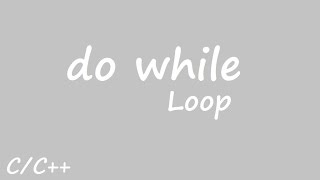 Do While Loop in Urdu/Hindi