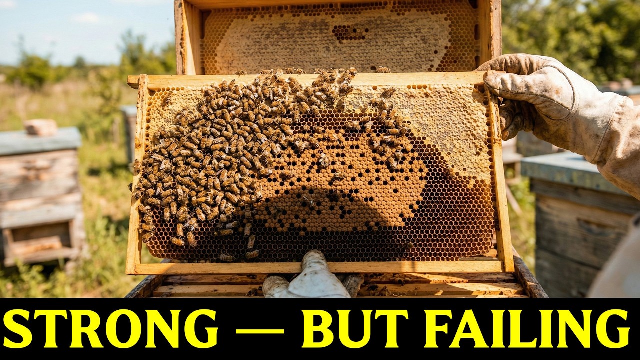 How Uneven Brood Distribution Reduces Honey Storage — The Mechanism Most Beekeepers Miss