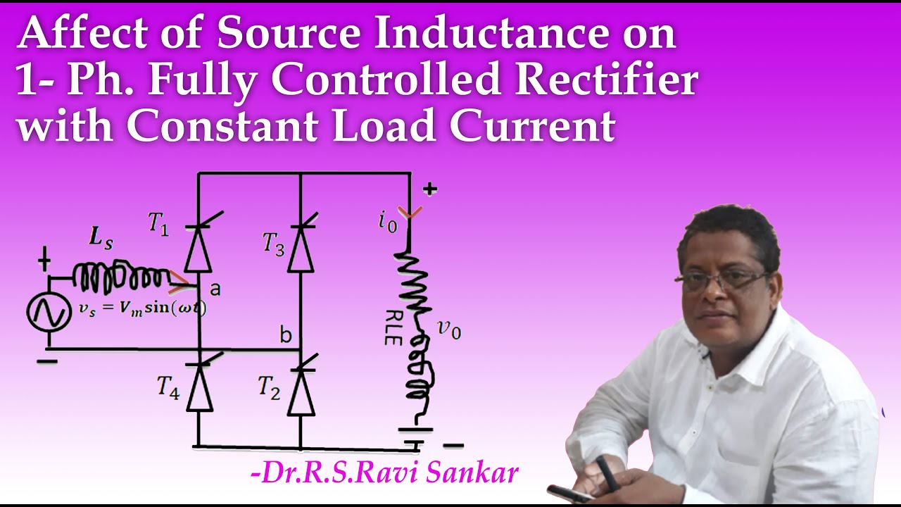 Affect of Source Inductance on 1Ph Fully Controlled Rectifier YouTube