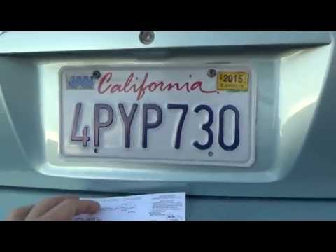 Видео: Какво означава черен регистрационен номер в Калифорния?