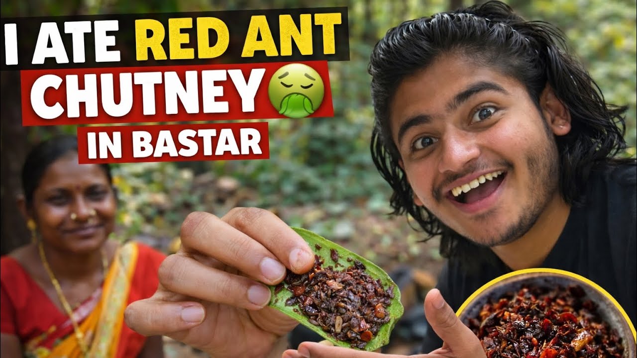 Tribal food of Bastar Chhattisgarh 😕