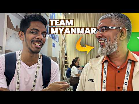 Goofychess has fans all the way from Myanmar! | A beautiful moment at Chess Olympiad 2026