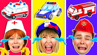 Baby Police Officer Don&#39;t Cry Song | Baby Baby Don&#39;t Cry | Coco Froco Kids Song