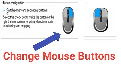 How to Swap Action of Left & Right Mouse Buttons on Windows