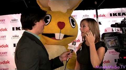 Amanda Congdon @ 2nd Annual Streamy Awards LIVE from the Red Carpet