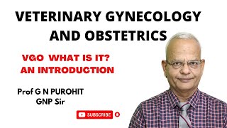 Veteriinary Gynceology and Obstetrics Introduction I VGO I Basics I GNP Sir