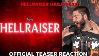HELLRAISER (Hulu 2022) Official Teaser || REACTION || She Looks AMAZING as Pinhead!