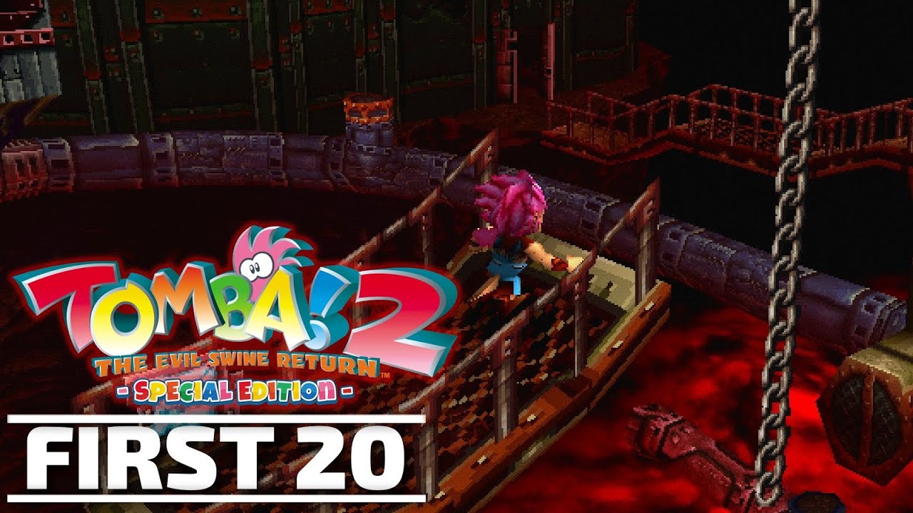 Tomba! 2: The Evil Swine Return Special Edition Gameplay Video
