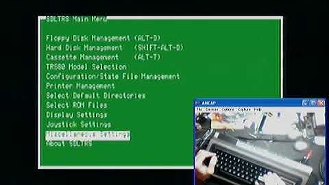 Animation Technique in BASIC on The TRS-80 Model 1