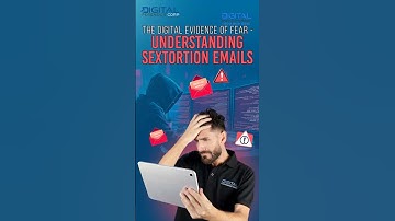The Digital Evidence of Fear: Understanding Sextortion Emails