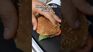 Deliciosas hamburguesas en casa #Shorts