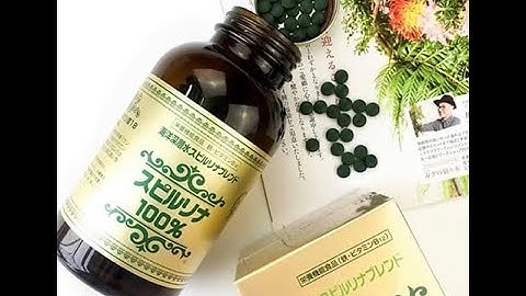 Tác dụng và lợi ích của tảo xoắn nhật bản 2200v có thể bạn chưa biết