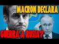 Macron anuncia que Europa está muriendo y que Rusia NO DEBE ganar!