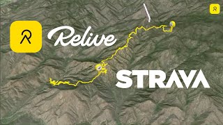 How to Create Animated Trail Maps with STRAVA + RELIVE screenshot 1