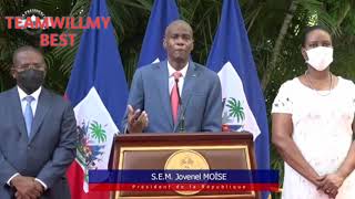 P. JOVENEL MOISE FÈ GWO DEKLARASYON LAVI 