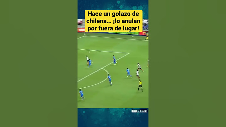 Golazo de chilena de Rayados… ¡lo anulan por fuera de juego! 😩