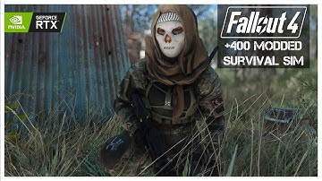 +400 Mods Fallout 4 I Journey Through The Overgrowth I MAIM I NAC X I 2080 SUPER I Vogue ENB