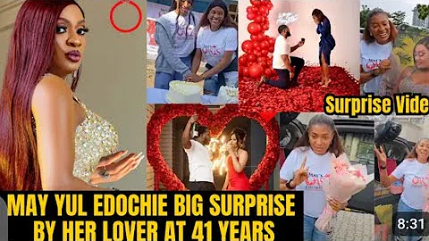 May yul Edochie surprise 41 years birthday celebrated by fans#mayedochie #celebritynews #viralvideo