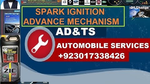 Spark Ignition advance mechanism
