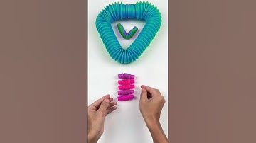 Odd-ASMR robot sound change color POP DIY #diy #satisfyingvideo #relaxing #creative #oddasmr #color