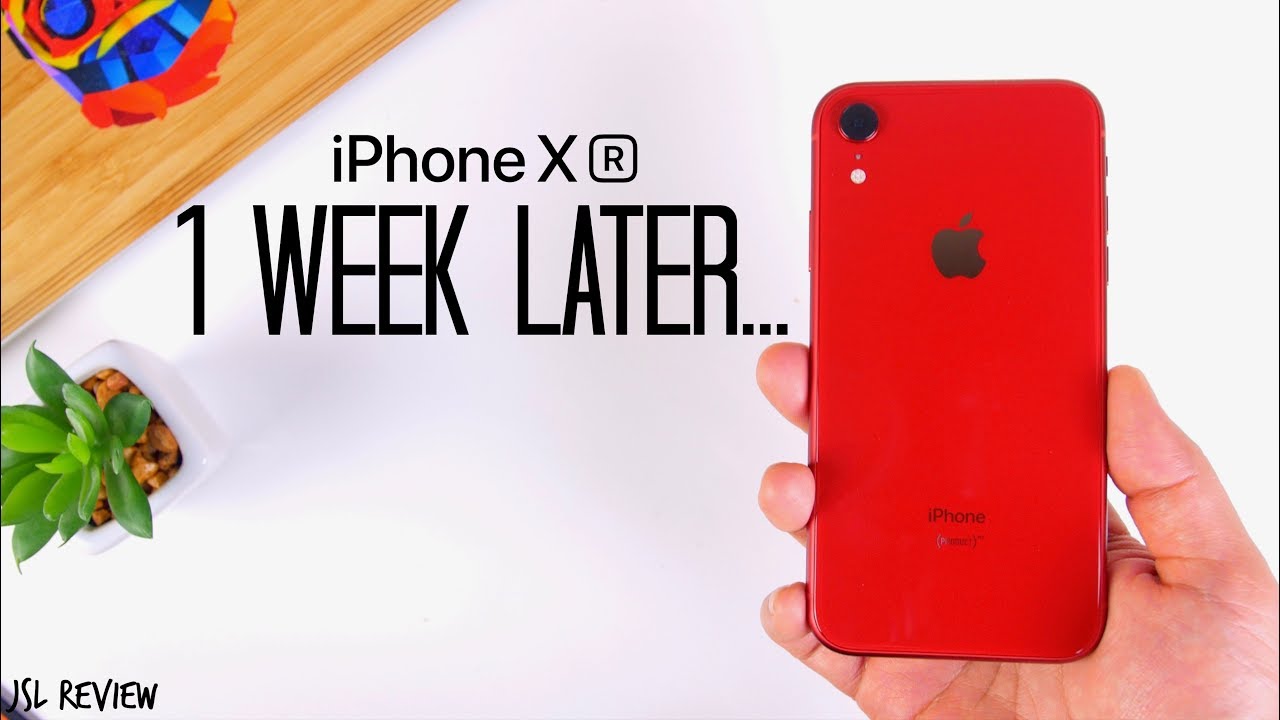 1 Week Later...is the iPhone XR worth it?? - iPhone XR Review