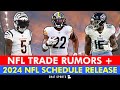 NFL Trade Rumors On Tee Higgins, Treylon Burks, Najee Harris + 2024 NFL Schedule Release | Q&amp;A