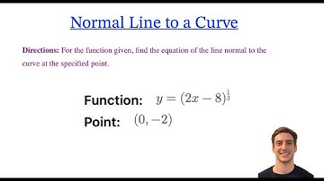 Math Calculus: Find the Equitation of a Normal Line (Calculus Tricks)