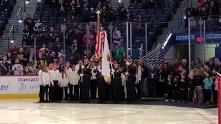 TYL middle school - National Anthem- Hartford wolfpack 11.10.18