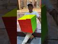 Relay Smallest Cube To Giant Cube Rubik Cube 