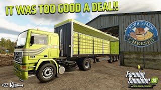 Expanding Kinlaig Farm Cheeses?! Ep #22 (kinlaig) Highlands Fishing Farming Simulator 25