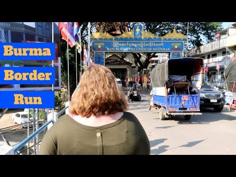 Forced To Leave Thailand  | Mae Sai, Thailand Travel Vlog