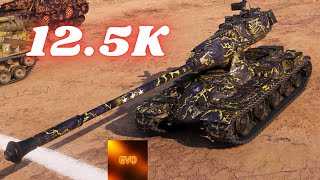 : M-V-Y  12.5K Damage & T95FV4201 Chieftain 10K Dmg 12 Kills  World of Tanks