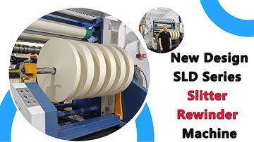 500 Meters/Min,New Design Paper Jumbo Roll Slitting Rewinding Machine For Paper Converters
