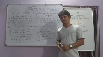 class 12 (General english) chapter 1 :- Teach me to listen lord