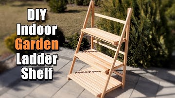 DIY Opvouwbare Ladderplank I Binnentuin Ladderplank