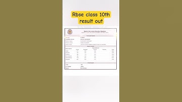 rbse class 10th result | rbse 10th class result | rbse class 10th result kesa check karein