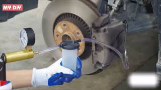 MY DIY - Brake Vacuum Pump Car Brake Fluid Bleeder Oil Change Hand Held