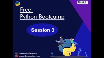 PYTHON TUTORIAL - SESSION 3: Live Training on Python | From Basics to Advance | BootCamp